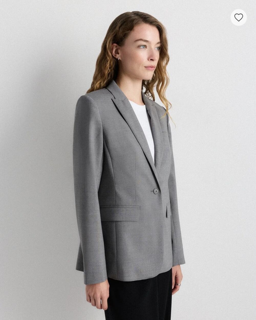 Quince Women's Italian Long Blazer Size Large